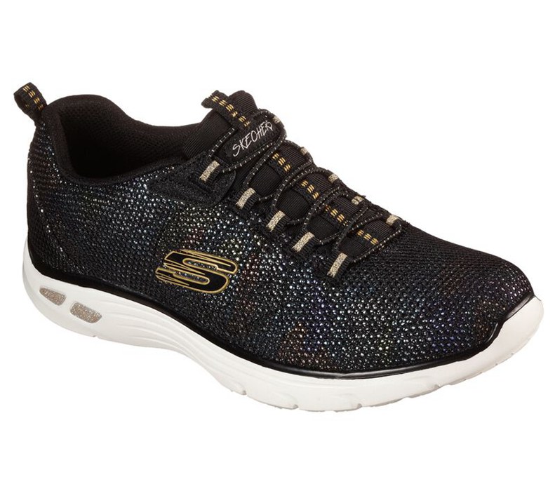 Skechers Dam Svarta/Olika Färger Slip On - Relaxed Fit: Empire D'lux - Charming Grace - Sverige (IFK